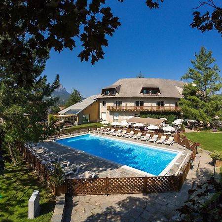 Hotel & Spa Les Bartavelles Crots Exterior foto
